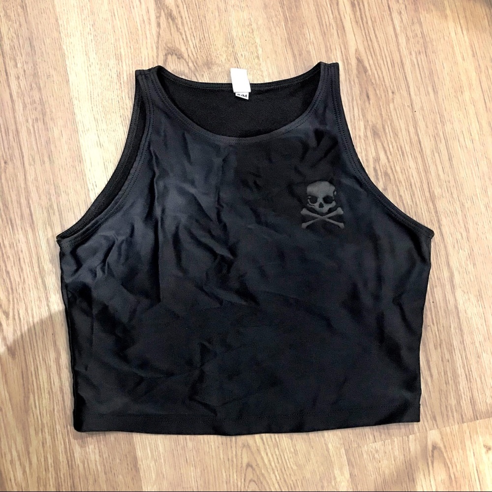 SoulCycle Crop Top / Bra (size S/M) - Black